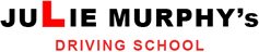 Julie Murphy's Driving School logo